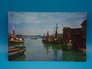 Vintage Massachusetts Postkarte Gloucester Hafen, Cape Ann 1969 - Bild 1 von 3
