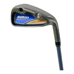 Tour Edge Bazooka GeoMax Super Wide 7 Iron Grafalloy 60g Graphite Ladies 36.5" R - Picture 1 of 12
