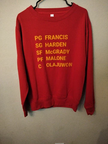Houston Rockets Men's Sweater All-Time Team Cover