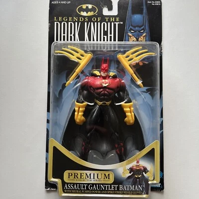 Guantelete de Asalto Batman Leyendas del Caballero Oscuro Premium Kenner 1996 De Colección Foto 1 de 3