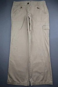 Pantaloni cargo chino donna New York & Company tasca con cerniera beige taglia 6 (31x29) - Foto 1 di 7