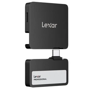 Lexar Lexar SL400 1TB Portable SSD with Hub, Black - Picture 1 of 2