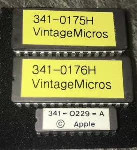 Apple Lisa BOOT ROM (341-0175H e 341-0176H e Video ROM 341-0229A - Foto 1 di 1