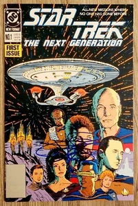 LeVar Burton Signed Star Trek The Next Generation Comic Book #1 Actor LEGEND RAD - Picture 1 of 1