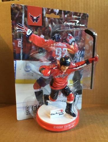 Washington Capitals Evgeny Kuznetsov Action Figure. Never opened Cover