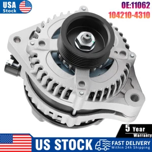 New Alternator 130Amp 11062 For 2004-2007 Saturn Vue 3.5L V6 CW 104210-3770 # - Picture 1 of 16