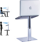 Regulowany stojak na laptopa na biurko, stojak na laptopa DJ regulowana wysokość, podniesienie na laptopa