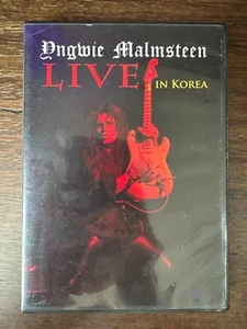 YNGWIE MALMSTEEN - LIVE IN KOREA 2001 (DVD) 2009!! RARE!! RISING FORCE RECORDS - Picture 1 of 3