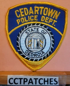 CEDARTOWN, GEORGIA POLICE SHOULDER PATCH GA - Picture 1 of 2