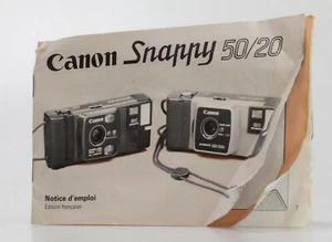 Mode d'emploi d'origine pour Samsung VP-J50  / VP-J52   (Réf#H-584) - Photo 1 sur 3