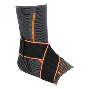 Ankle Support Brace Compression Breathable Foot Elastic Guard Strap LARGE - Picture 1 of 2