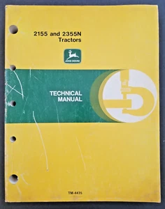 John Deere - Models 2155 and 2155N Tractors Dealer Technical Manual - TM-4435 - Bild 1 von 20