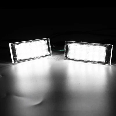 2pcs Luci targa a LED per Renault Clio III 2005-2012 | Twingo II 2007- - Immagine 1 di 4