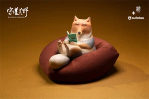 Mona&Guodong Lazy Thing Lazy Tibetan Fox Animal Fashion Toy Gift New In Stock - Picture 1 of 6
