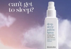 5 X This Works Deep Sleep Pillow Spray, 5 ml Lavender Chamomile Vetivert No Box - Picture 1 of 4