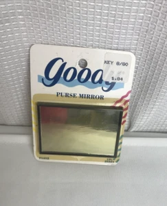 Vintage Goody Plastic Compact Purse Mirror #1412 1989 Cosmetics Makeup Hair NOS - Imagen 1 de 5