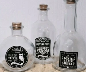 Target Bullseye Playground 3 Potion Bottles Halloween 2021 NEW Sold Out  - Picture 1 of 1