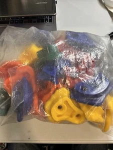 Juego de 25 soportes de escalada en roca Ogrmar con tornillos de montaje - Imagen 1 de 9