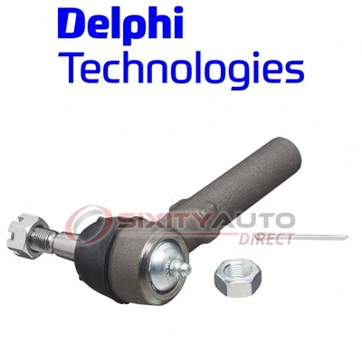 Delphi Outer Steering Tie Rod End for 1999-2000 GMC Sierra 2500 Gear Rack al Foto 1 de 4