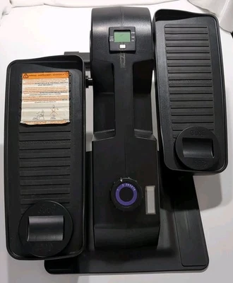 Cubii F3A2 Under Desk Elliptical Black & Purple LCD Monitor Chair Wheel Stoppers - Image 1 of 4