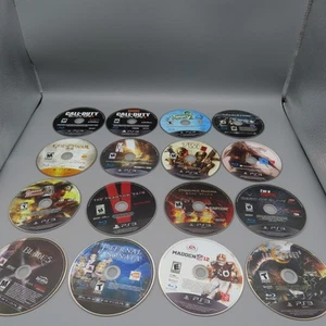 Sony PS3 Game Disc Lot Black Ops II III Last of Us Demon's Souls God of War Saga - Picture 1 of 5