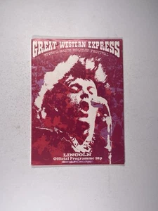 Genesis Status Quo Programme Original Great Western Express Festival 1972 - Picture 1 of 14
