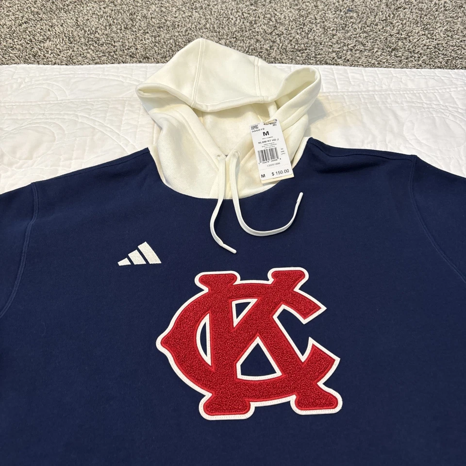 Adidas Kansas City Monarchs Negro League Logo Hoodie Small IW5019