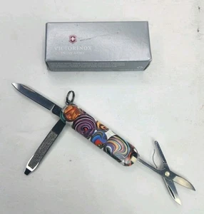 Victorinox SD Classic Swiss Army Knife Marbles Design Limited Edition - Picture 1 of 4