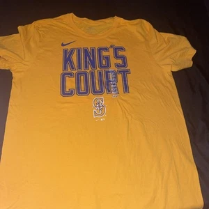 Felix Hernandez Seattle Mariners Nike 2023 Hall Of Fame Kings Court Rare Neu mit Etikett LG - Bild 1 von 5