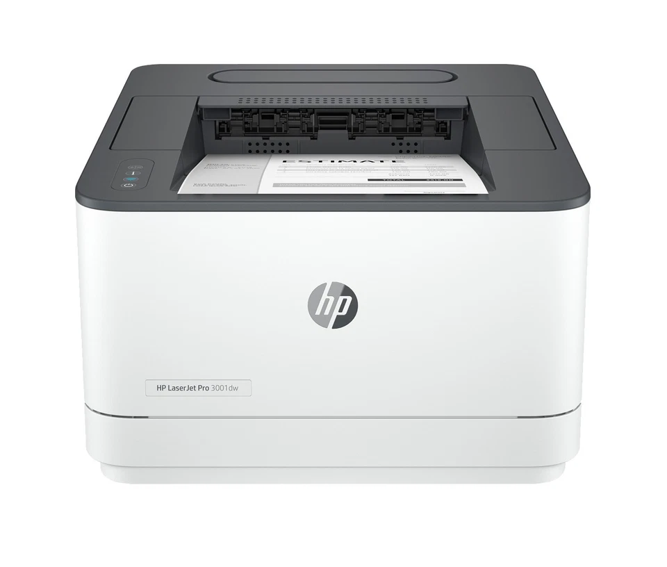 HP LaserJet Pro 3001dw Laser Printer, Black And White Mobile Print Up to 50,000 - Image 1 of 4