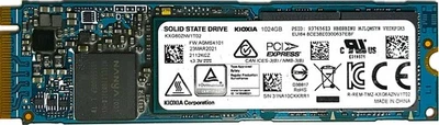 Kioxia 1024GB PCIe NVMe M.2 2280 KXG60ZNV1T02 SSD - Image 1 of 2