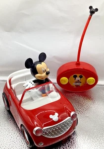 Mickey Mouse Clubhouse RC Mickey’s Convertible Remote Control Car Red Toy t30 - Picture 1 of 2