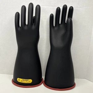 Guanti in gomma isolante Salisbury 14" ElectriFlex classe 2 NG214RB taglia 8 - Foto 1 di 3