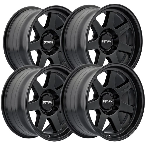 (Set of 4) Mayhem 8307 Convoy 17x9 6x135 -6mm Matte Bronze Wheels Rims 17" Inch Foto 1 de 4