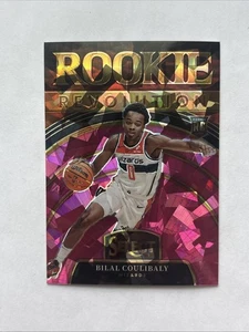 2023-24 Panini Select Bilal Coulibaly Rookie Revolution Pink Ice #/99 Wizards RC - Imagen 1 de 2