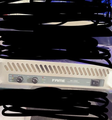 Fame Ms 12002 Professional Power Amplifier 1200W - Bild 1 von 3