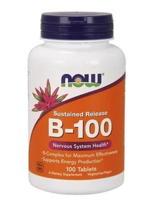 Now Foods B-100 Liberación Lenta 100 Comprimidos - Imagen 1 de 1