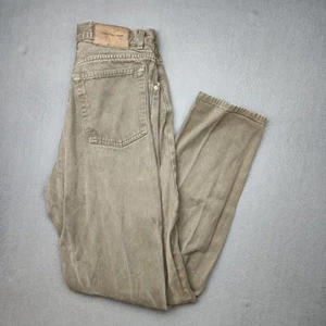 Vintage Calvin Klein Jeans Mens 34x32 Green Easy Fit Straight Leg Denim Pants - Picture 1 of 12