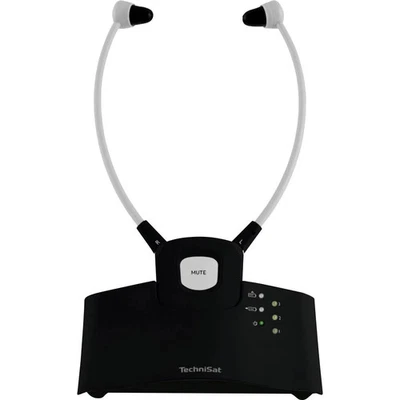 TechniSat STEREOMAN ISI 3 In Ear Kopfhörer Funk, Bluetooth® Schwarz - Bild 1 von 4