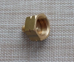 Adapter für Kältemittel Dosen Flaschenadapter Reduzierventil W21,8F LEFT Sae 1/4 - Bild 1 von 4