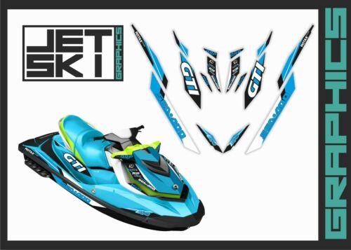 SEADOO BRP GTI 155 2011-2019 jet ski decals graphics kit watercraft vinyl