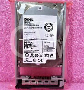 745GC ST9300605SS Dell 300GB 10K RPM 6Gb/s 2.5"SAS SERVER HDD HardDrive W/R Tray - Afbeelding 1 van 2