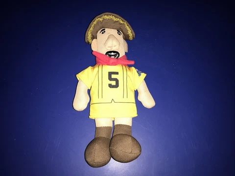 CHORIZO RACING SAUSAGE MASCOT MILWAUKEE BREWERS Plush Stuffed Animal MLB Cover