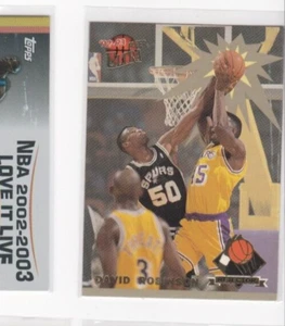 DAVID ROBINSON 92-93 FLEER ULTRA-REJECTOR INSERT-GRAB THIS ICONIC CARD TODAY!! - Picture 1 of 23