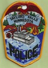 TAYLORS FALLS MINNESOTA POLICE SHOULDER PATCH