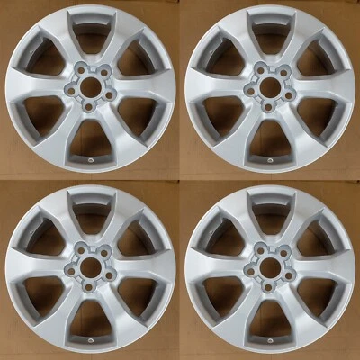 For Toyota Rav4 OEM Design Wheel 17" 2009-2014 SILVER 4PCS Replacement Rim 69554 - Image 1 of 4