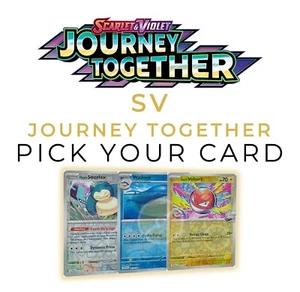 Pokemon TCG Scarlet & Violet Journey Together Cards Holo Pick your cards - Picture 1 of 145