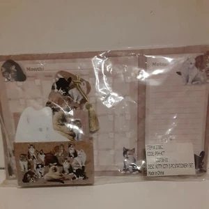 Kitty City 5 Pc.stationary Calender  Set - Picture 1 of 6
