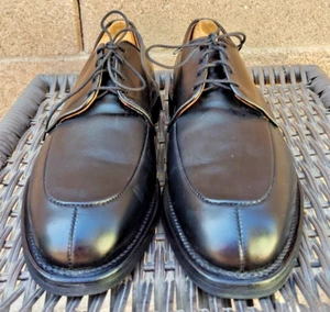 Allen Edmonds Kennett Men’s Dress Shoes Black Leather Derby Size 10D - Picture 1 of 11