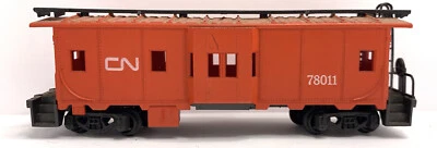 HO Lima Canadian National Bay Window CN #78011 Caboose Italy - Image 1 of 4